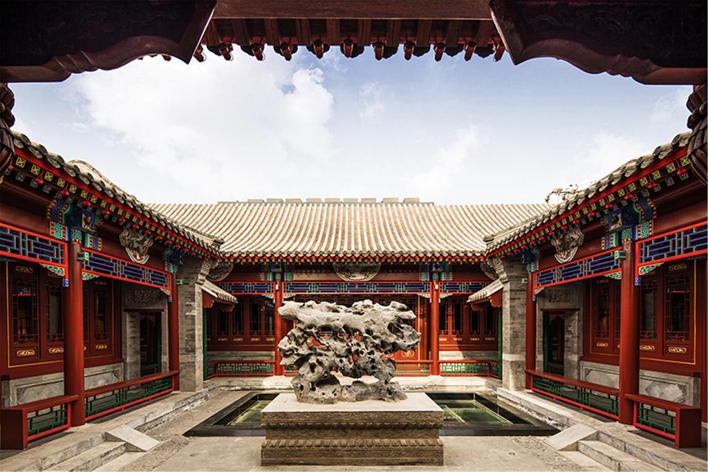 Готель Beijing Ruyuan Courtyard Екстер'єр фото